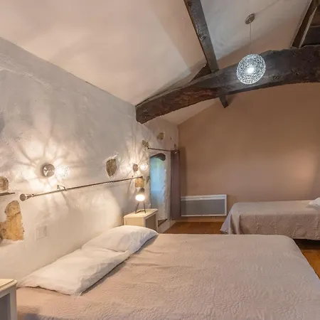 Belle Maison En Pierre Avec Piscine Дом отдыха Berrias-et-Casteljau